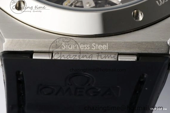 0303 Constellation Black Ceramic SS SBF 1:1 Best Edition Black Dial on Black Gummy Strap A8900 Super Clone TimelessDesign 7798